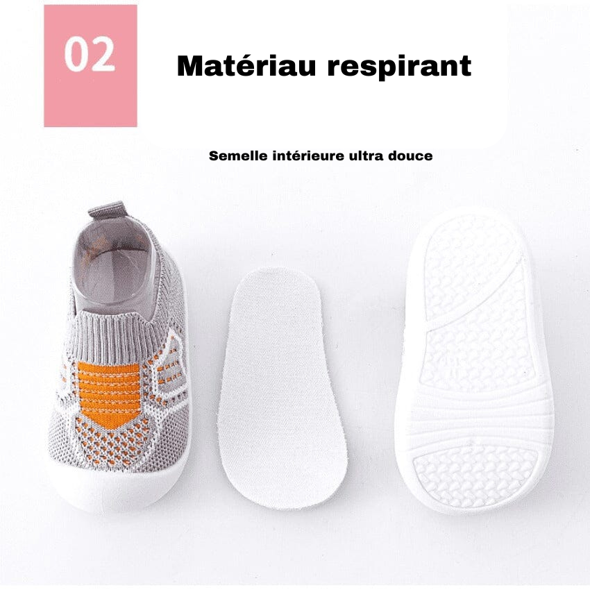 Baskets Chaussettes Enfant Antidérapantes - Achetez-en 1, Recevez-en 2