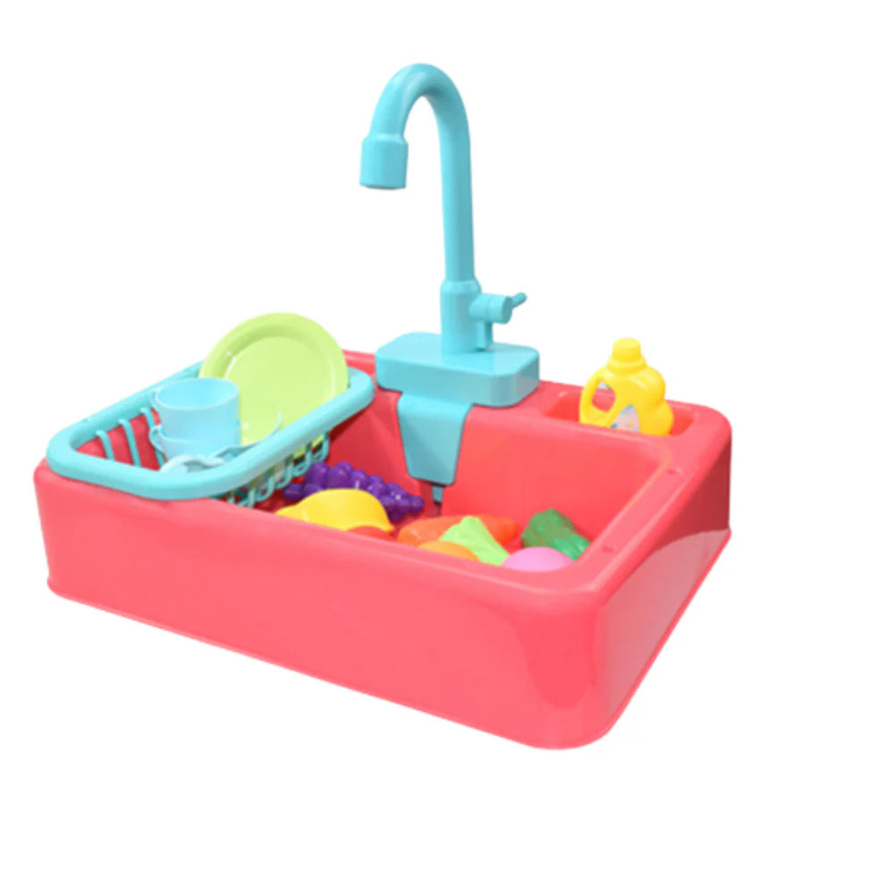 Electric Children’s Kitchen Sink Set + Free Gift