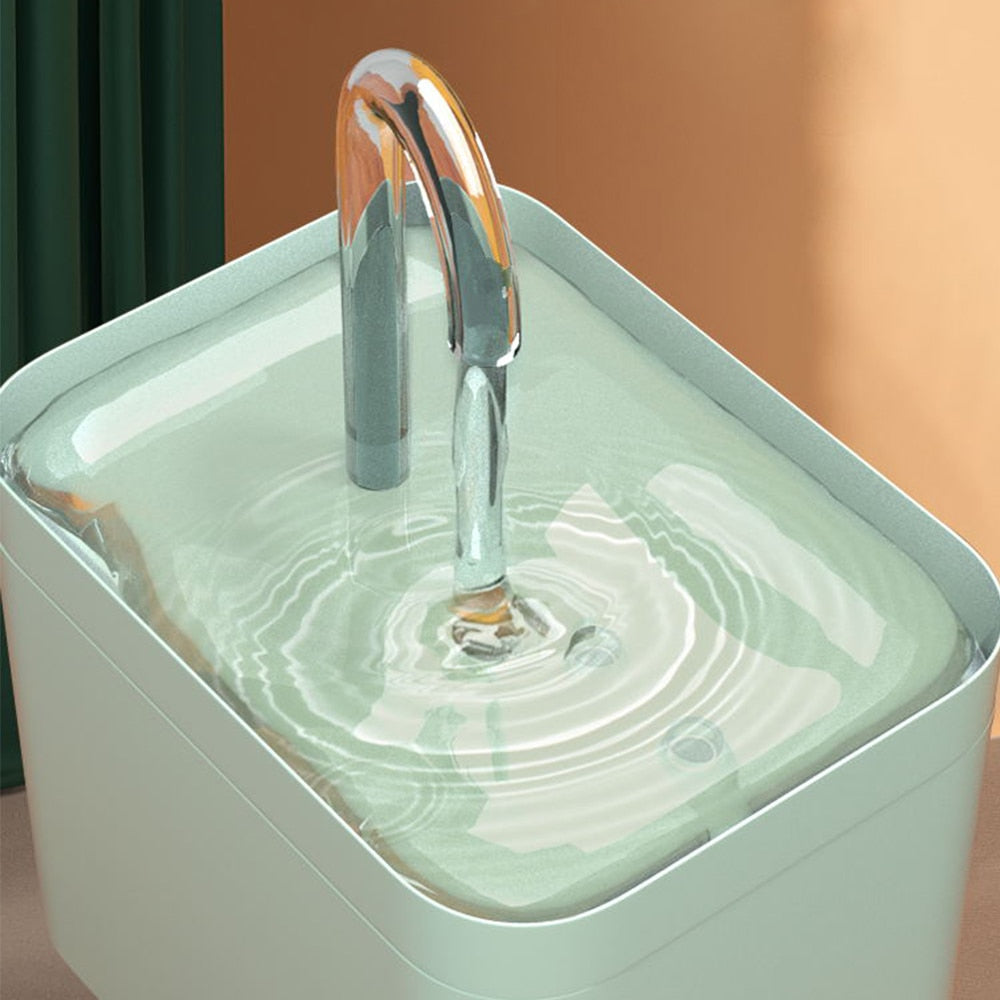 Fontana d'acqua per gatti con filtro automatico elettrica USB