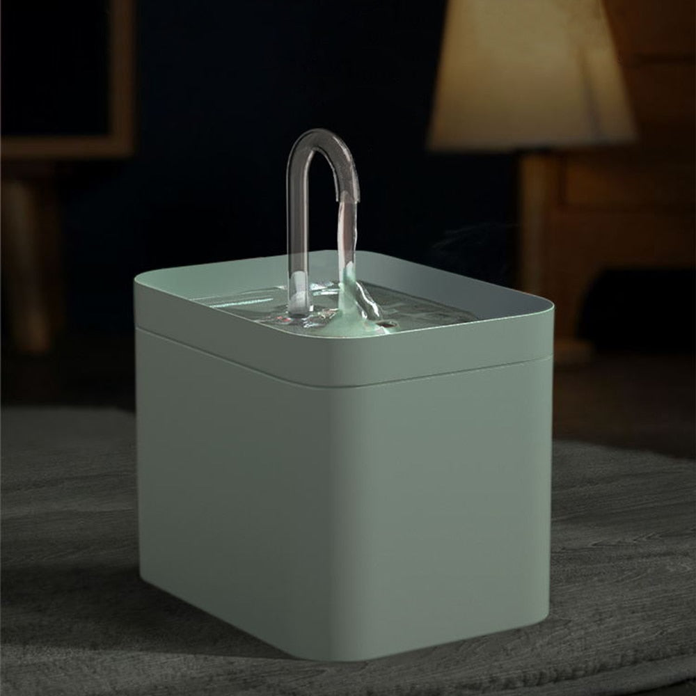Fontana d'acqua per gatti con filtro automatico elettrica USB